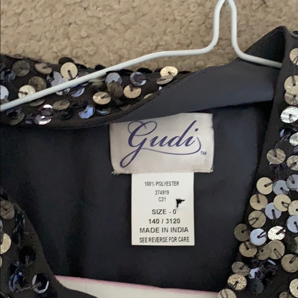 Sequinned bomber jacket - Picture 2 of 6